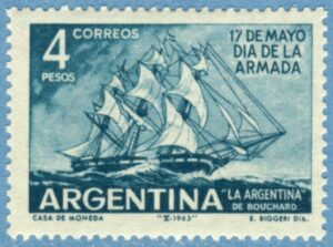 ARGENTINA 1963 M822** fregatten Argentina 1 kpl
