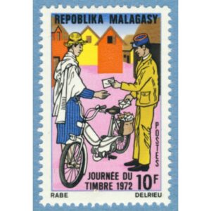 MADAGASKAR 1972 M651** brevbärare 1 kpl