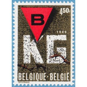 BELGIEN 1975 M1820** befrielsen av koncentrationsläger 1 kpl