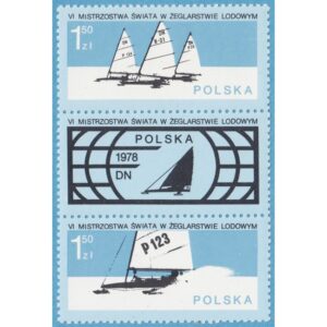 POLEN 1978 M2541-2** issegling 2 kpl