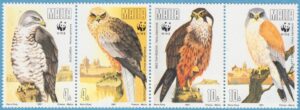 MALTA 1991 M864-7** fåglar WWF 4 kpl