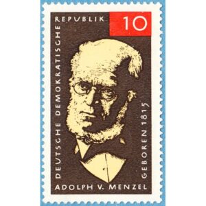 DDR 1965 M1146** Adolph V. Menzel 1 kpl