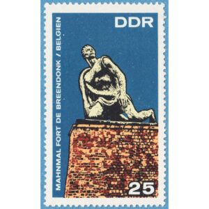 DDR 1968 M1410** monument i Belgien 1 kpl