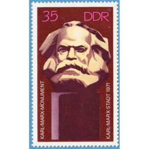 DDR 1971 M1706** Karl Marx monument 1 kpl