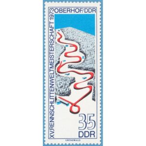 DDR 1973 M1831** Oberhof bobbana 1 kpl