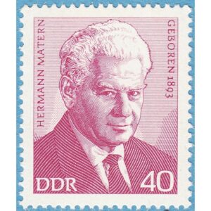 DDR 1973 M1855** Hermann Matern 1 kpl