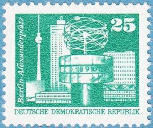 DDR 1975 M2022** Alexanderplatz, Berlin 1 kpl