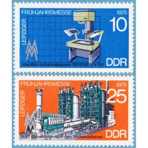 DDR 1975 M2023-4** mikrofilmskamera – cementfabrik 2 kpl