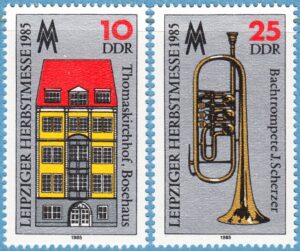 DDR 1985 M2963-4** hus – trumpet 2 kpl