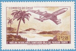 CHILE 1971 M766** Boeing 707 1 kpl