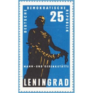 DDR 1964 M1048** minnesmonument i Leningrad 1 kpl