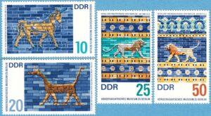 DDR 1966 M1229-32** vorderasiatisches museum 4 kpl