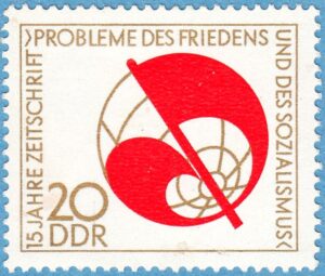 DDR 1973 M1877** tidningen ”Problems of peace and socialism” 1 kpl