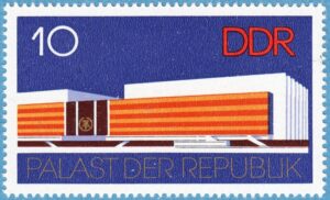 DDR 1976 M2121** republikens palats 1 kpl