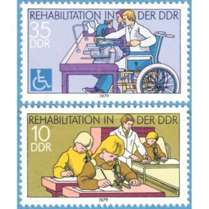 DDR 1979 M2431-2** rehabilitering 2 kpl