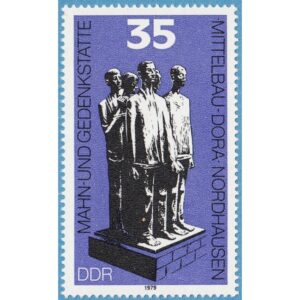 DDR 1979 M2451** minnesmonument 1 kpl