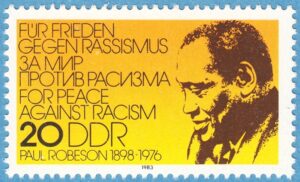 DDR 1983 M2781** Paul Robeson 1 kpl