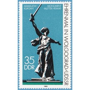 DDR 1983 M2830** minnesmärke 1 kpl