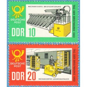 DDR 1963 M998-9** posten 2 kpl