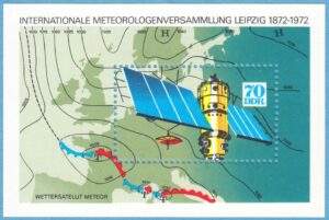 DDR 1972 M1746 BL35** meteorologi