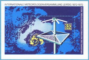 DDR 1972 M1747 BL36** meteorologi