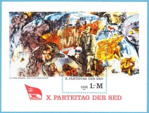 DDR 1981 M2599 BL63** partidag SED